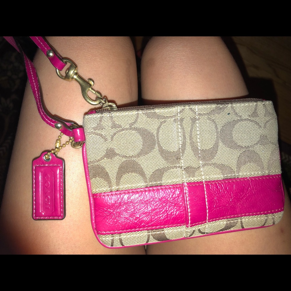Coach wristlet